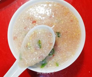 嫩玉米粥的做法步骤:10