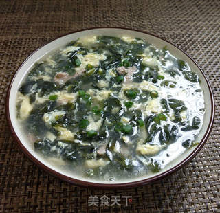 紫菜蛋花汤的做法步骤:9