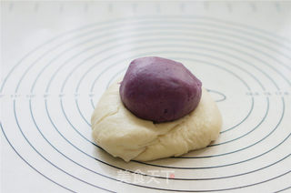 紫薯酥皮月饼的做法步骤:8