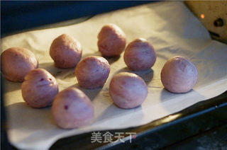 紫薯酥皮月饼的做法步骤:16