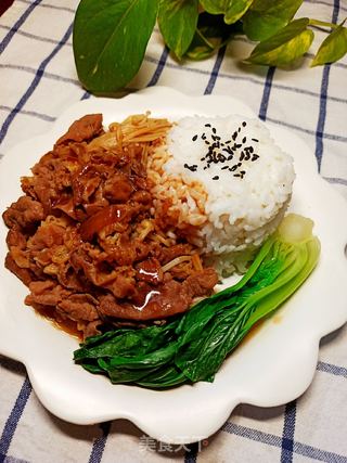 照烧肥牛饭的做法步骤:8