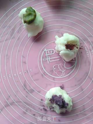 抹茶冰皮月饼的做法步骤:4
