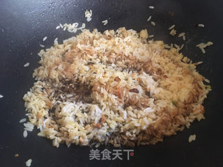 酱油炒饭的做法步骤:7