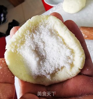 煎土豆糖饼的做法步骤：7