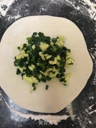 韭菜鸡蛋饼的做法步骤：13