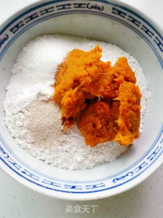 南瓜刀切馒头的做法步骤:5