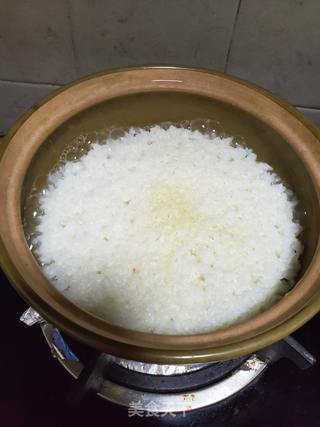 乳鸽煲仔饭的做法步骤:8