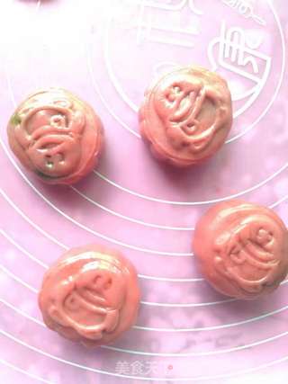 红曲粉冰皮月饼的做法步骤:9