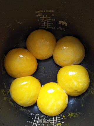 电饭锅版荞麦馒头的做法步骤:8