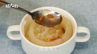 冰糖雪梨银耳羹的做法步骤:5