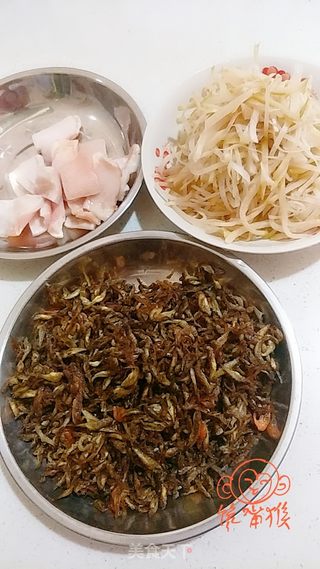 小鱼咸菜的做法步骤:7