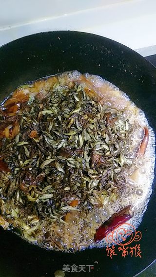小鱼咸菜的做法步骤:15