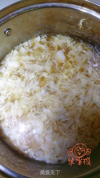 醋椒白玉蛋花羹的做法步骤:7