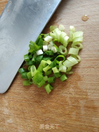香菇蛋炒饭的做法步骤:4