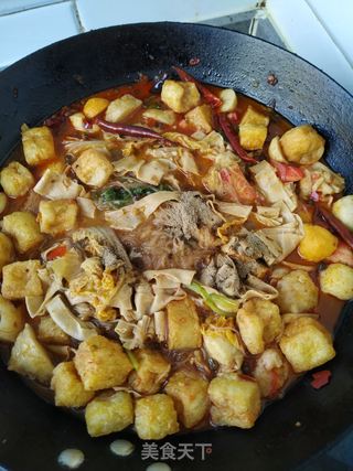 麻辣烫的做法步骤:8