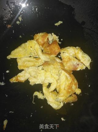 鸡蛋甘蓝炒饭的做法步骤:3