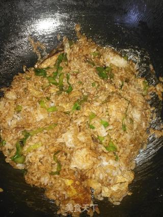 鸡蛋甘蓝炒饭的做法步骤:10