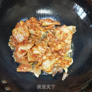 泡菜炖豆腐的做法步骤：8