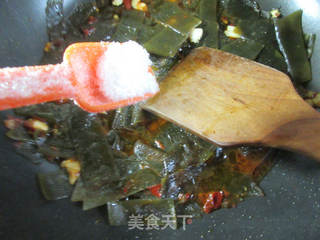 香辣海带的做法步骤：6