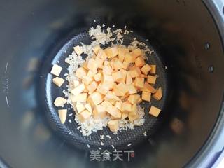 红薯燕麦米粥的做法步骤:5