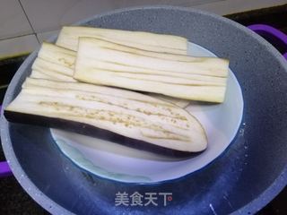 香蒜烤茄子的做法步骤:3