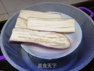 香蒜烤茄子的做法步骤:4