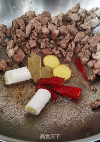 羊肉手抓饭的做法步骤:6