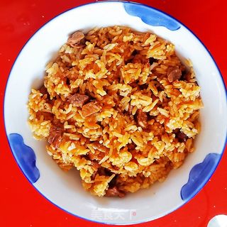 羊肉手抓饭的做法步骤:16