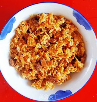 羊肉手抓饭的做法步骤:17
