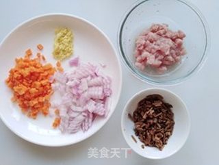 茶树菇瘦肉饭的做法步骤:4