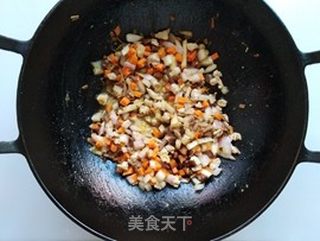 茶树菇瘦肉饭的做法步骤：9