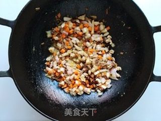 茶树菇瘦肉饭的做法步骤:9