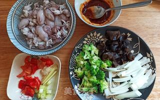 海兔子木耳盖浇饭的做法步骤:4