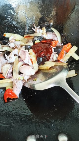 海兔子木耳盖浇饭的做法步骤:8