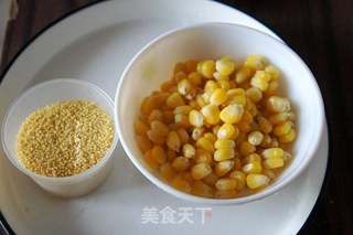 小米嫩玉米羹的做法步骤:2