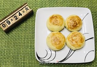 亚麻籽油苏式椰丝月饼的做法步骤:6