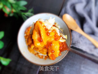海胆鱼子拌饭的做法步骤:13