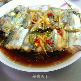 清蒸带鱼的做法步骤:5