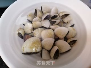 香烤蛤蜊/白蚬的做法步骤：1