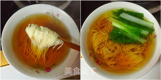 家常猪油肉丝面的做法步骤：4