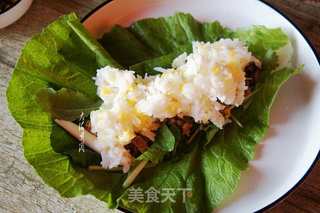 白菜饭包的做法步骤:7