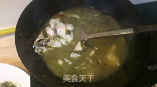 酸菜鱼,小美的美食的做法步骤:7
