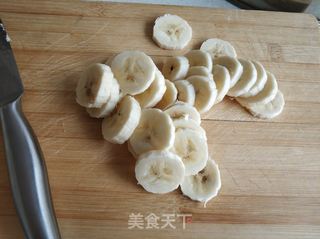 香蕉红薯饼的做法步骤:4