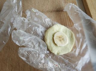 香蕉红薯饼的做法步骤:6