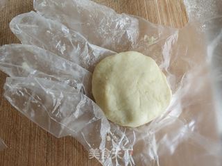 香蕉红薯饼的做法步骤:7