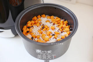 红薯杂粮饭的做法步骤:7
