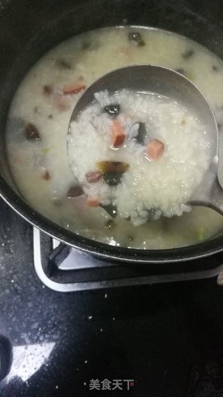 皮蛋瘦肉粥的做法步骤:9