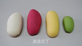 卡通豆沙馒头的做法步骤：7