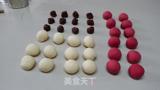 卡通豆沙馒头的做法步骤：8