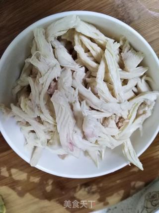 鸡丝青豆菌菇粥的做法步骤:10